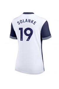 Fotbalové Dres Tottenham Hotspur Dominic Solanke #19 Dámské Domácí Oblečení 2024-25 Krátký Rukáv